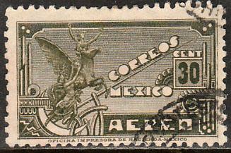 MEXICO C173, 30c 1934 Definitive Wmk Gobierno...279 Used (939)