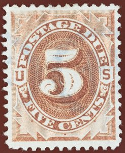 United States, Scott # J4, VF used, one short perf