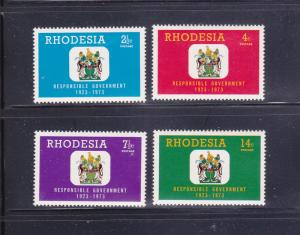 Rhodesia 324-327 Set MNH Coats Of Arms