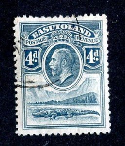 1933 Basutoland Sc #5 used cv.$9 ( 9170 BCXX5 )