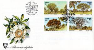 Venda - 1982 Indigenous Trees FDC SG 63-66