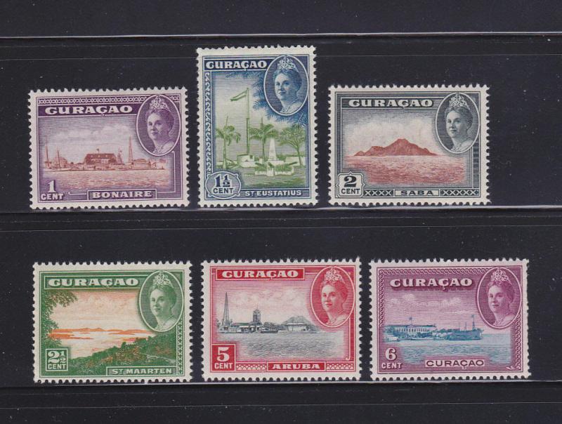 Netherlands Antilles 164-169 Set MH Scenes (B)