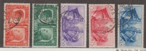 Italy Scott #414-418 Stamps - Used Set