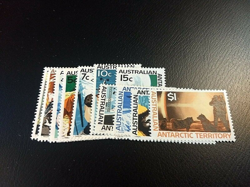 KAPPYSSTAMPS AUSTRALIAN ANTARCTIC TERRITORY #L8-18 COMPLETE MINT HINGED GS0517