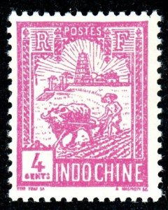 Indochina, Scott #122, Unused, Hinged