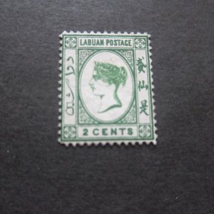 Labuan 1883 Sc 16 MH