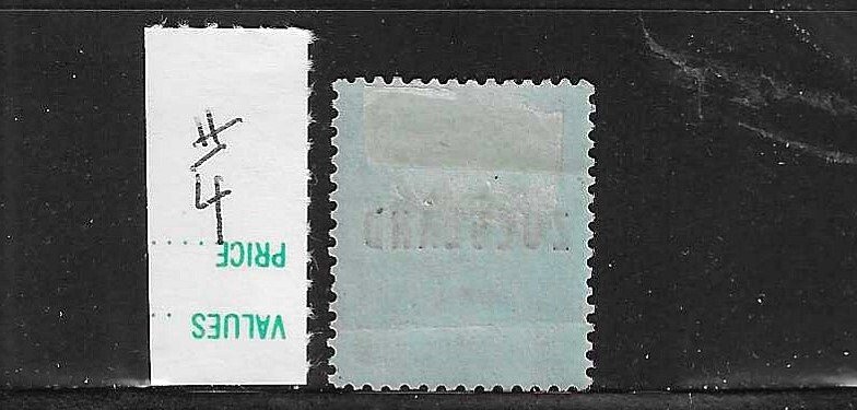 ZULULAND SCOTT #4 1888-93 GREAT BRITAIN OVERPRINT 21/2P (VIOLET)) - MINT HINGED