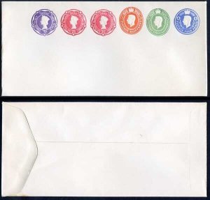 KGVI and QEII ESCP880 Five Colour Stamp To Order Envelope