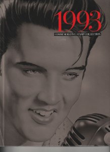 1993 USPS Commemorative Stamp Collection Yearbook with Mounted MNH Stamps