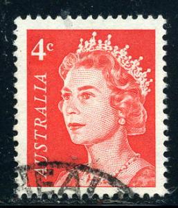 Australia - Scott #397 - 4c - Queen Elizabeth II - Used