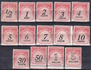 US #J88-101  MNH  CV $16.55 (K2439)