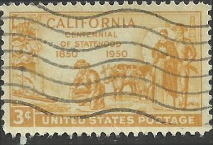 # 997 USED CALIFORNIA STATEHOOD
