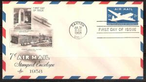 U.S. UC26 Skymaster FDC (ArtCraft)