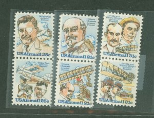 United States #C92a/94a/96a  Multiple