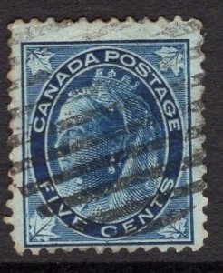 #70  Canada used  1897-98   Queen Victoria 5c