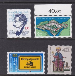 Germany # 1831-1835, Commemorative Issues for 1994, NH, 1/2 Cat.