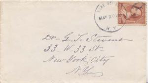 United States York Lake George 1884 star in circle  1871-1898  2c Washington ...