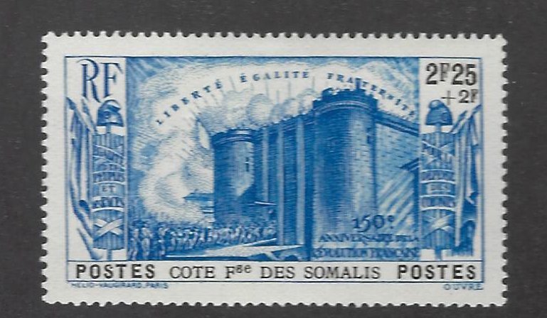 French Somalia SC B7 Mint F-VF SCV$10.00...Worth a Close Look!