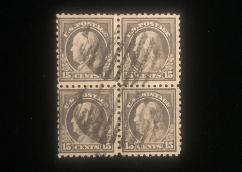 437 Used Block of 4, $70 Scott CV