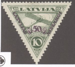 Latvia, Scott #CB3, MH