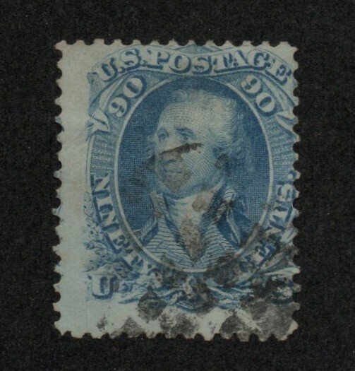 United States Scott 72 90-cent Washington used thin 2021 cv $600