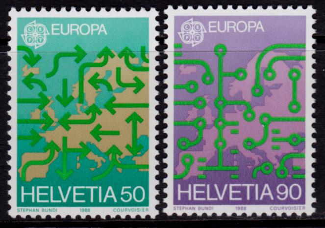 Switzerland 822-823 MNH  Michel Nr 1370-71 Europa