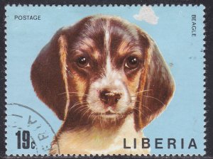 Liberia 672 Dogs 1974
