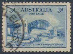 Australia SC# 131  SG 142 Used  Sydney Harbour Bridge see details & scans