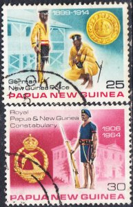 Papua New Guinea  #486-490     Used