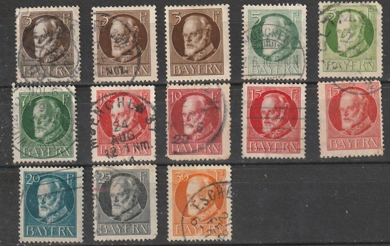 #95-7,99,101-03 Germany Bavaria Used