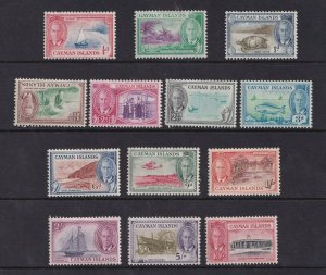 1950  CAYMAN ISLANDS - SG:135/137 - KGVI - MOUNTED MINT 