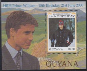 Guyana - 2000 - SC 3491 - NH - Souvenir Sheet - Prince Harry