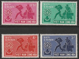 South Vietnam 1960 Sc 132-5 set MLH*