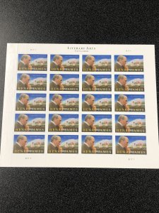 US 5105 Literary Arts - Henry James 3 Oz. Stamps Sheet of 20 Mint Never Hinged