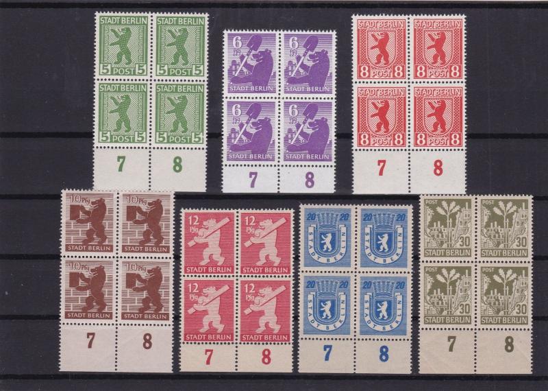 Germany Russian Zone 1945 mint never hinged Stamps Ref 15708