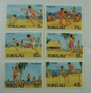 1987 Tokelau SC #144-49 OLYMPIC SPORTS  MNH  stamp set