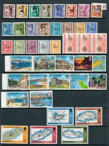 JERSEY ALDERNEY Maps Military Dues MNH  (Aprx 85+stamps) APR173