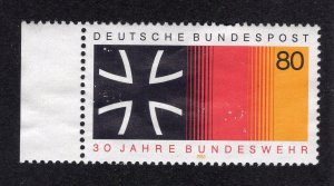 Germany 1985 80pf Armed Forces, Scott 1452 MNG, value = $2.25
