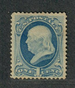 US Sc#156 Used/F-VF, Slight Foxing, Cv. $90