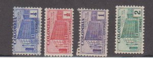 Colombia - 1940 - SC RA8-11 - MH - Short set