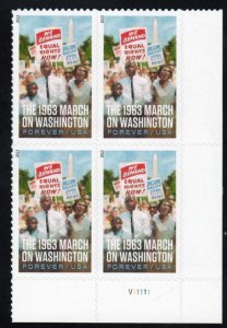 SC# 4804 - (46c) - March on Washington -- MNH plate block/4