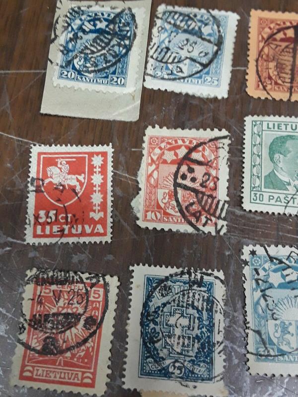 Lativa & Lithuania Stamps MNH & Used