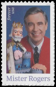 #5275 (50c Forever) Mister Rogers 2018 Mint NH