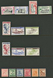 Lundy Lot Collection of 16 Different Stamps MH & MNH