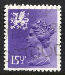 STAMP STATION PERTH Wales #WMH27 QEII Definitive Used 1971-1993