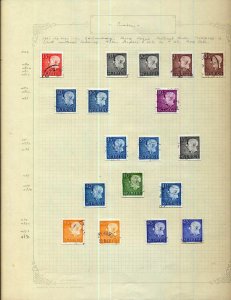SWEDEN 1949/61 Used Collection on Pages (Apx 150+ Items) (Gar 649