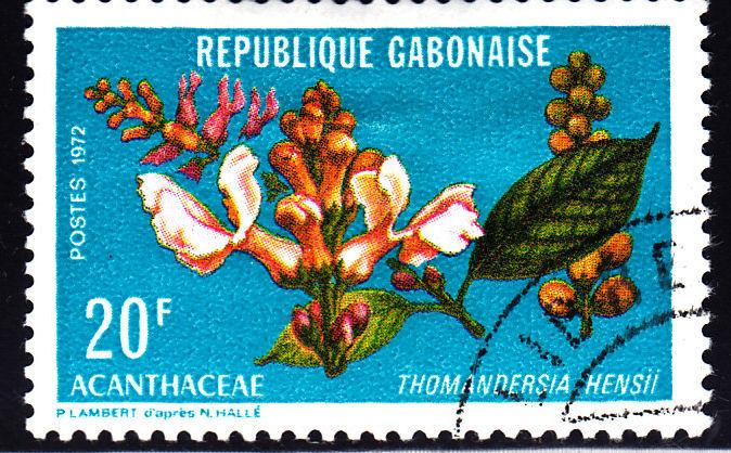 Gabon 286 African Plants 1972