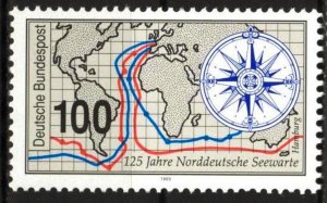 Germany 1993 North German Naval Observatory Maps MNH