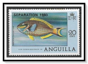 Anguilla #412 Fish Overprinted MNH