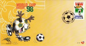 South Africa FIFA World Cup 2010 1998 Football Games Sport Soccer (stamp FDC)